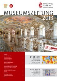 Museumszeitung 2013 - Stift Admont