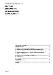 pdf-Datei - Stiftung Denkmal für die ermordeten Juden Europas