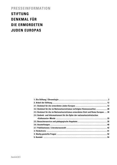 pdf-Datei - Stiftung Denkmal für die ermordeten Juden Europas