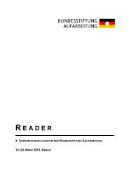 2010 [210 KB] - Bundesstiftung zur Aufarbeitung der SED-Diktatur