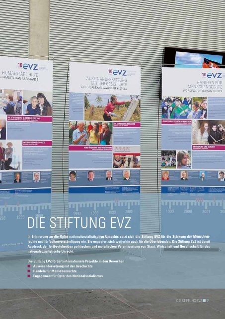 Kapitel 1: Die Stiftung EVZ - Stiftung "Erinnerung, Verantwortung ...