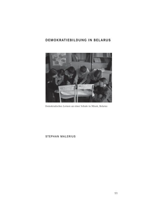 LÃ¤nderstudie Belarus - Stiftung "Erinnerung, Verantwortung und ...