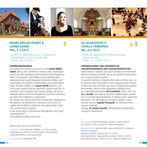 tursommer 2012 13. juli bis 9. september - Stiftung Kulturregion ...