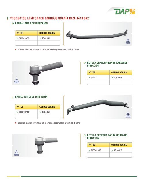 Catálogo Repuestos - Diesel Autopartes del Perú