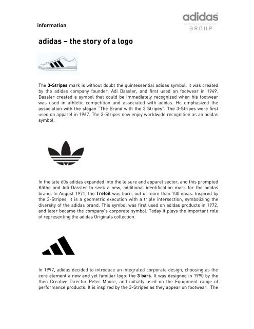 adidas story