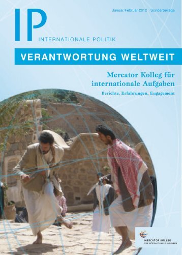 Sonderbeilage Internationale Politik - Stiftung Mercator