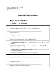 Projektantrag PDF - Stiftung Mitteldeutscher Kulturrat