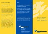 Flyer Klinikspaziergang - Stiftung Pflege