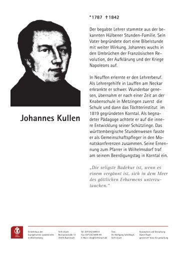 Johannes Kullen - Stift Urach