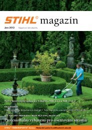 Jaro 2013 - Stihl