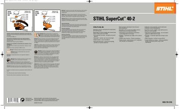 STIHL SuperCut 40-2 113004