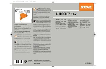 autocutÂ® 11-2 - Stihl