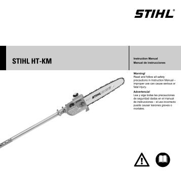 STIHL HT-KM Pole Pruner Attachment Instruction Manual | STIHL USA