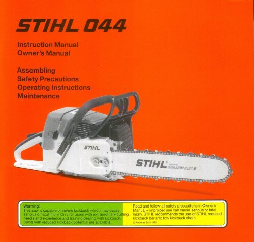 Stihl o44 outlet