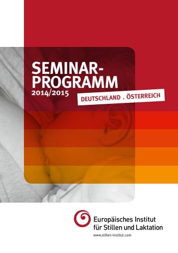 Seminarprogramm 2014/15 - EuropÃ¤isches Institut fÃ¼r Stillen und ...