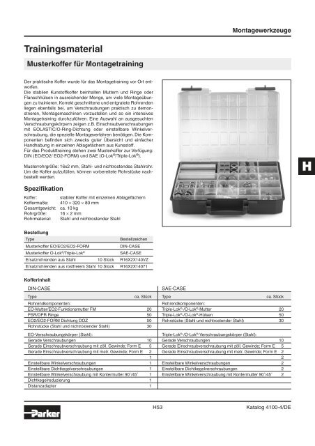 Ermeto Handbuch - Walter Still GmbH