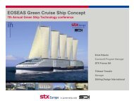 Eoseas Green Cruise Ship Concept - Stirling Design International