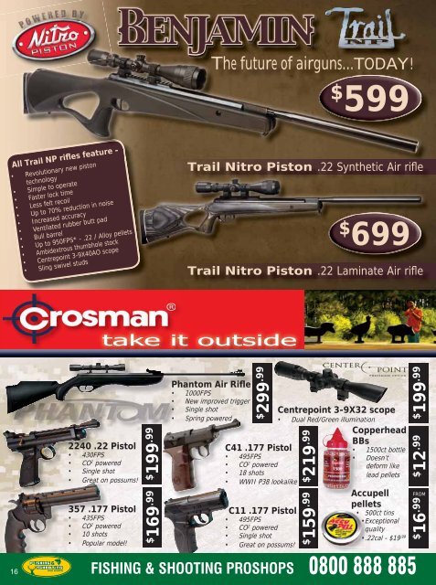The future of airguns...TODAY! - Stirling Sports Whangarei
