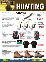 fishing & shooting proshops - Stirling Sports Whangarei