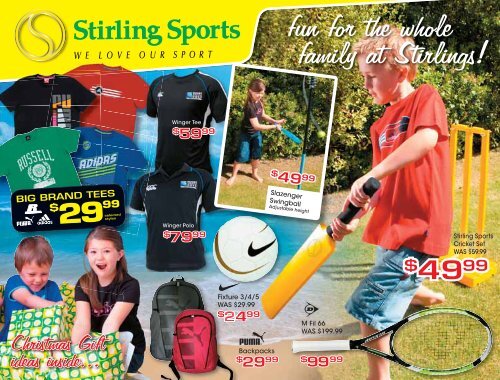 fun for the whole family at Stirlings! - Stirling Sports Whangarei
