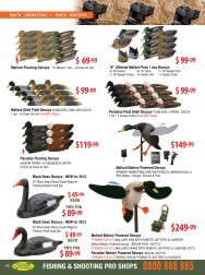 decoys, knives boots & clothing - Stirling Sports Whangarei