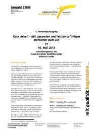 Informationen - Studieninstitut Westfalen Lippe