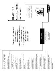 Brochure (PDF) - St. Joseph's Hospital and Health Center
