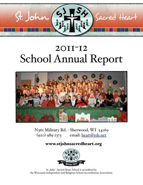 2011 - 2012 SJSH School Annual Report.pdf - St. John Sacred ...