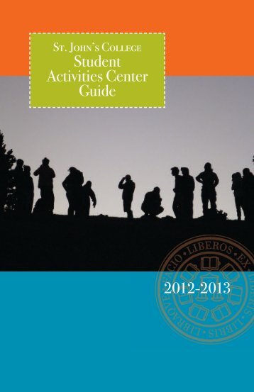 Student Activities Center Guide - St. John's College