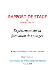 rapport de stage - LMD