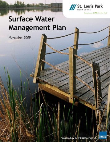 Surface Water Management Plan - City of St. Louis Park