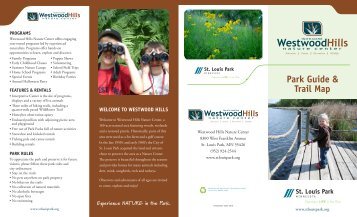 Westwood Hills Nature Center Trail Map - City of St. Louis Park