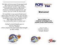 Program 2004 - STLP - Fayette County Public Schools