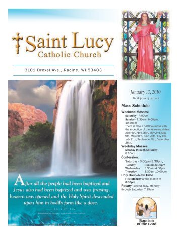 January 10, 2010 - St. Lucy's Catholic Church