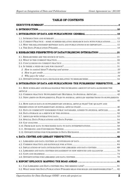 Integration of Data and Publications - Alliance for Permanent Access