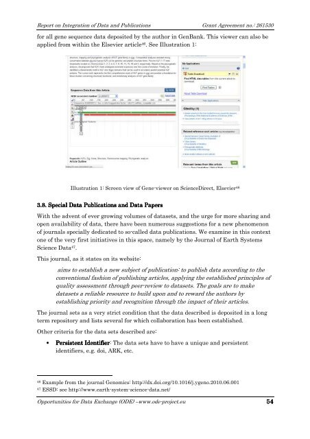 Integration of Data and Publications - Alliance for Permanent Access