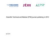STM Journal Publishing in 2010
