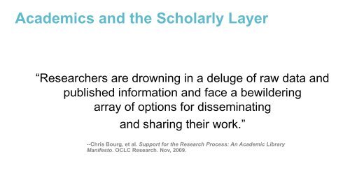 What is the research layer? - STM