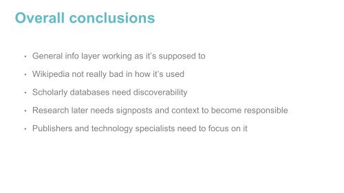 What is the research layer? - STM