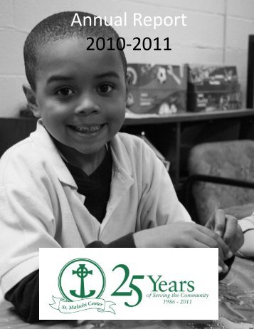 Annual Report 2010-2011 - St. Malachi Center