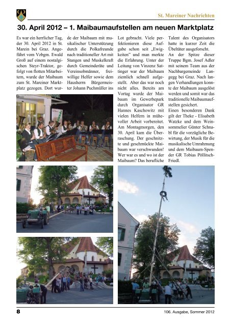 Sommer 2012_106.pdf - Marktgemeinde St.Marein bei Graz