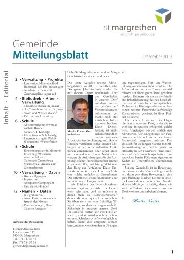 248-Mitteilungsblatt-12-13 - St. Margrethen