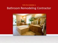 Bathroom Remodeling In Dayton, Ohio - Tips To Choose Contractors