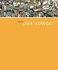 UWE KOWSKI - Galerie EIGEN+ART