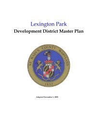 Lexington Park Development District - St. Marys County