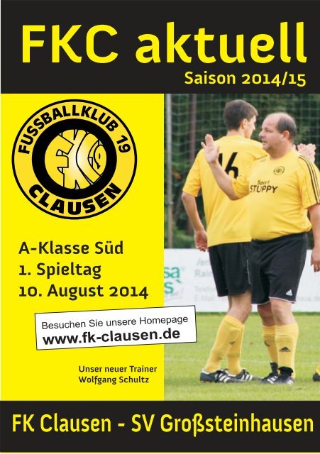 FKC Aktuell - 02. Spieltag - Saison 2014/2015