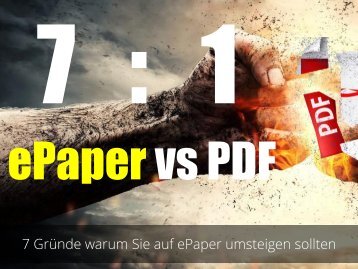ePaper vs PDF