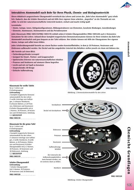 3B Scientific - Biologie Katalog