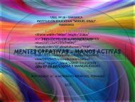 MENTES CREATIVAS – MANOS ACTIVAS