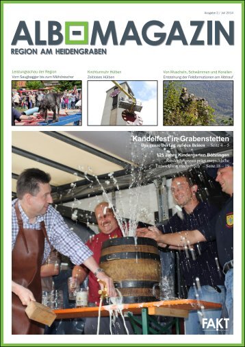 Albmagazin - Ausgabe Heidengraben 2/2014